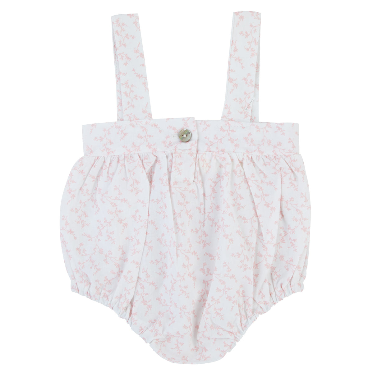 Bondoux Waffle Floral Romper