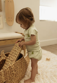 Crew Cotton Top & Bloomers Set
