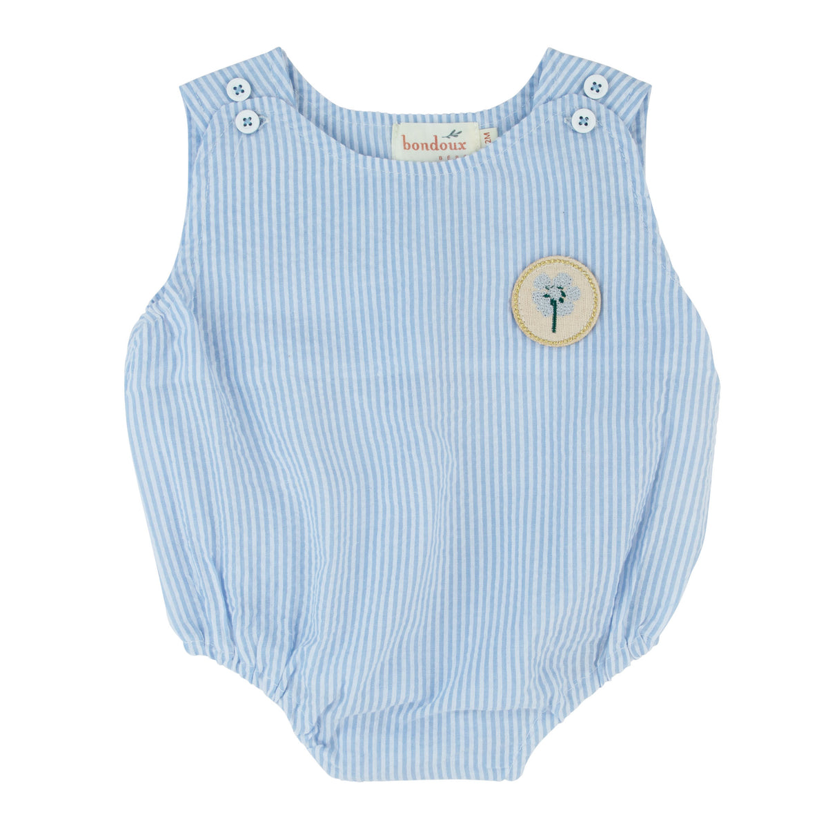 Bondoux Seersucker Romper