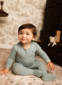 Bambboo Side Wrap Layette Set