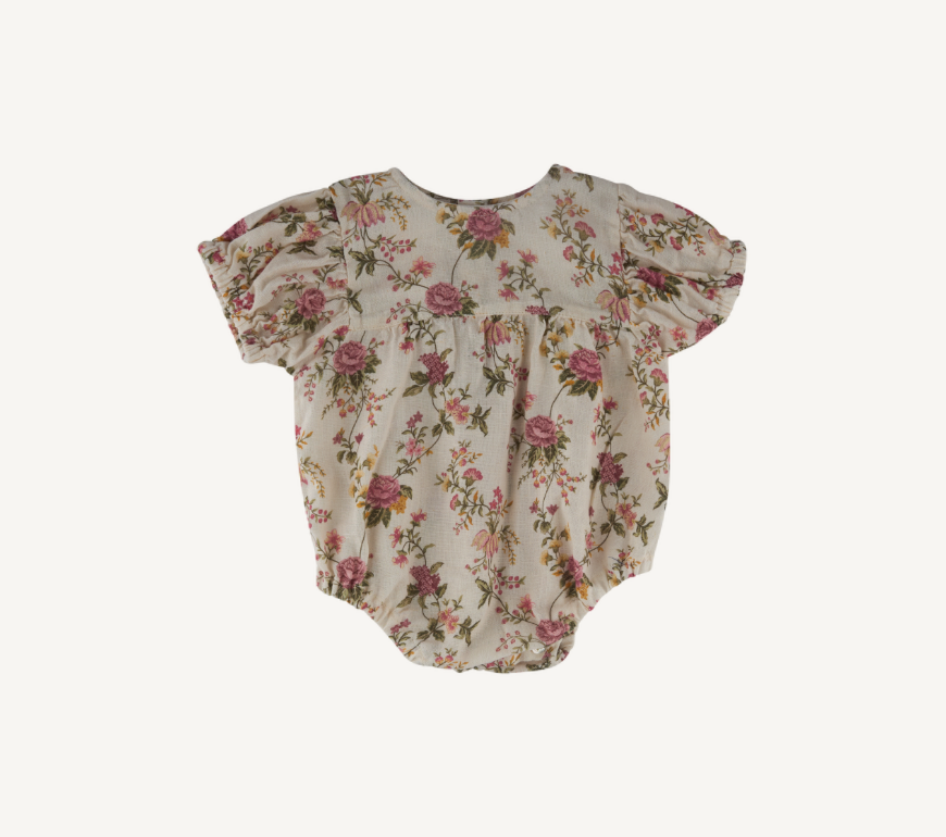 Babe & Tess Floral Romper