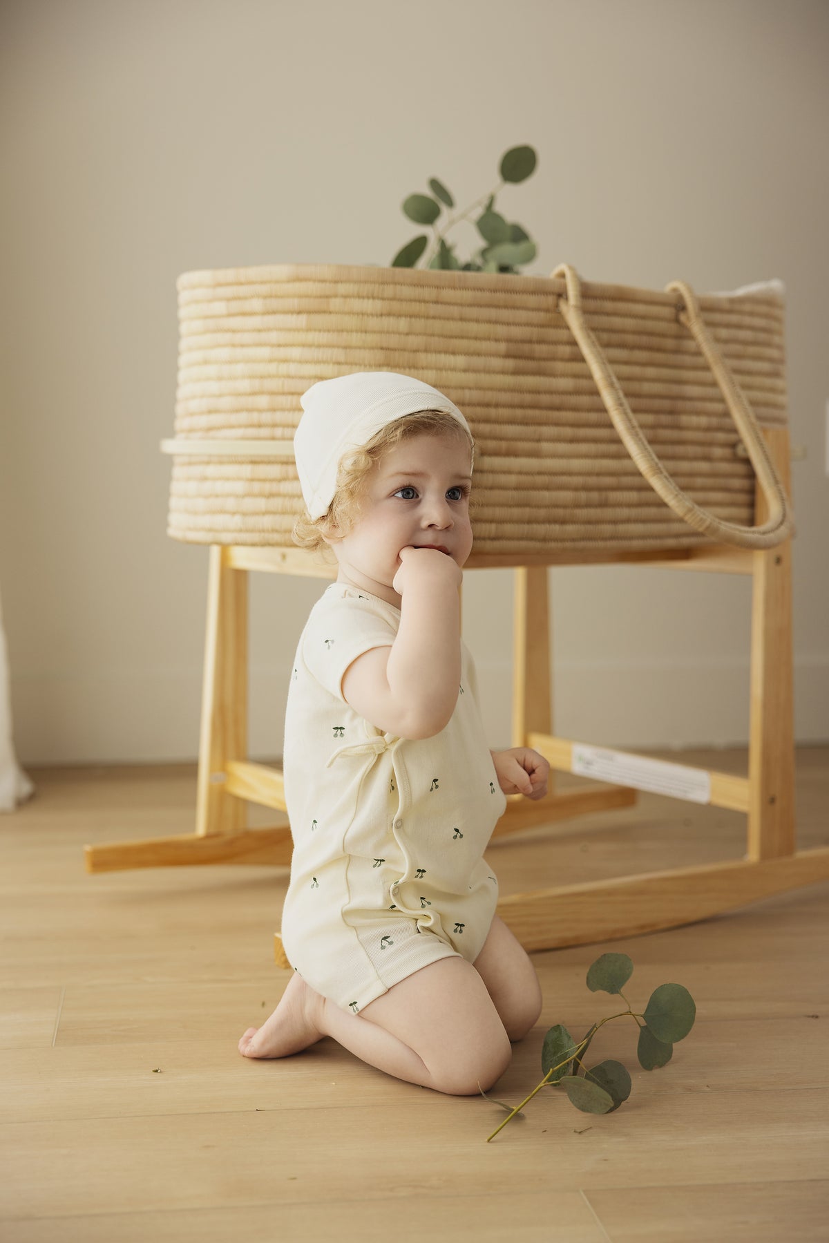 Lilette Scattered Cherry Romper