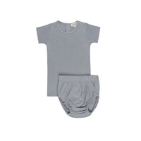 Elys & Co Amore Pointelle Top & Bloomers Set