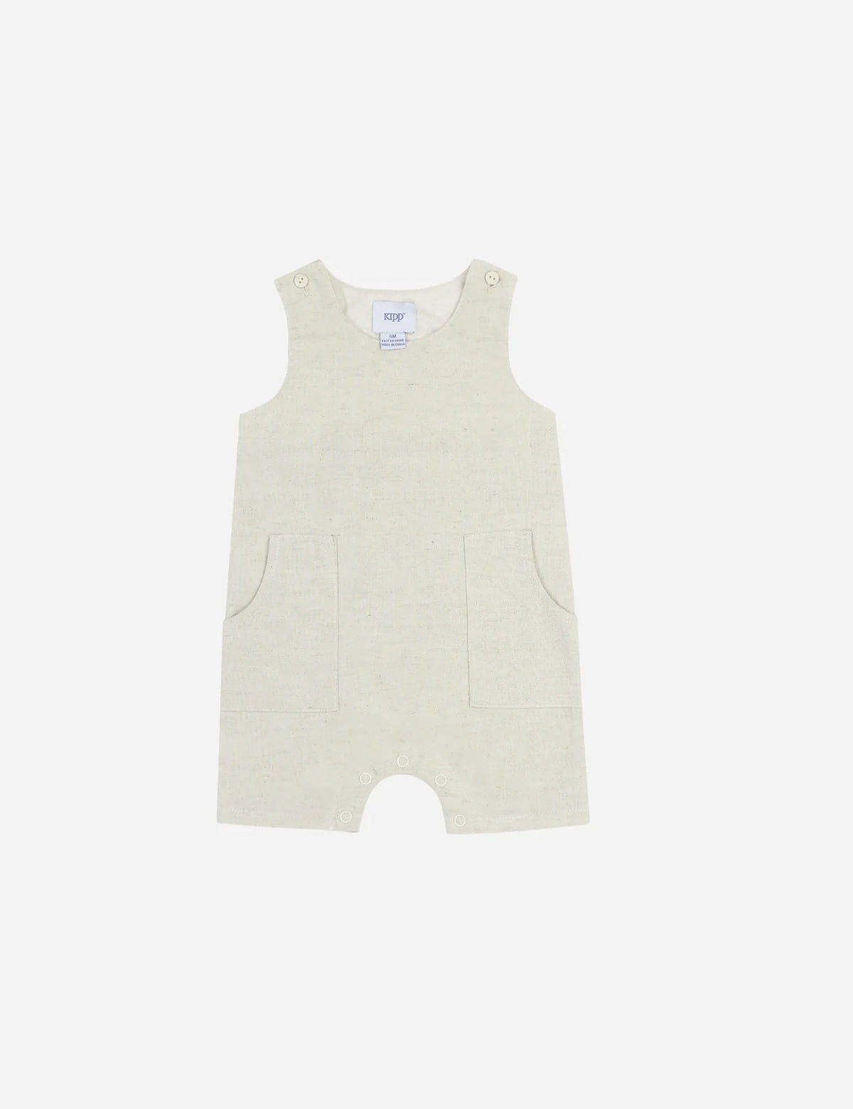 Kipp Linen Button Romper
