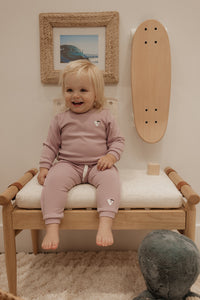 Crew Cotton Sweater & Pants Set