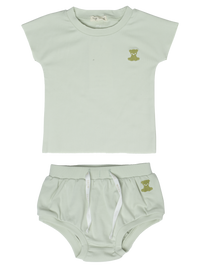 Crew Cotton Top & Bloomers Set
