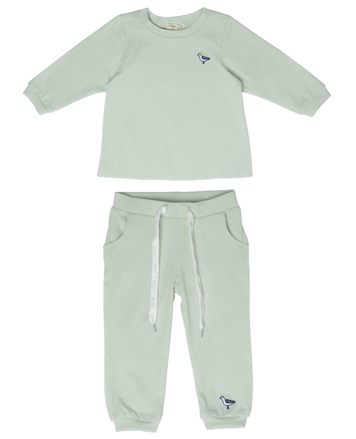 Crew Cotton Sweater & Pants Set