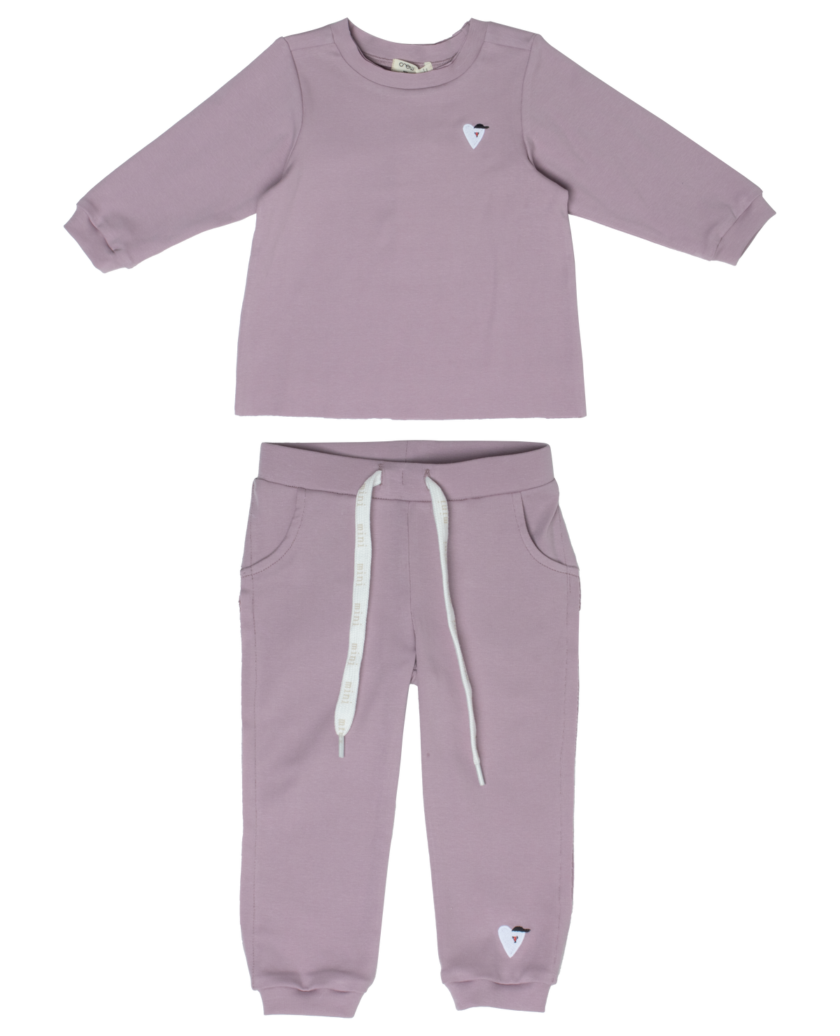 Crew Cotton Sweater & Pants Set
