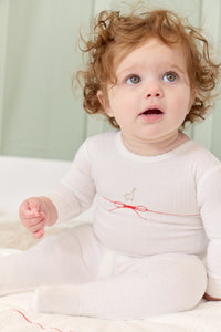 Kipp String Bow Footie