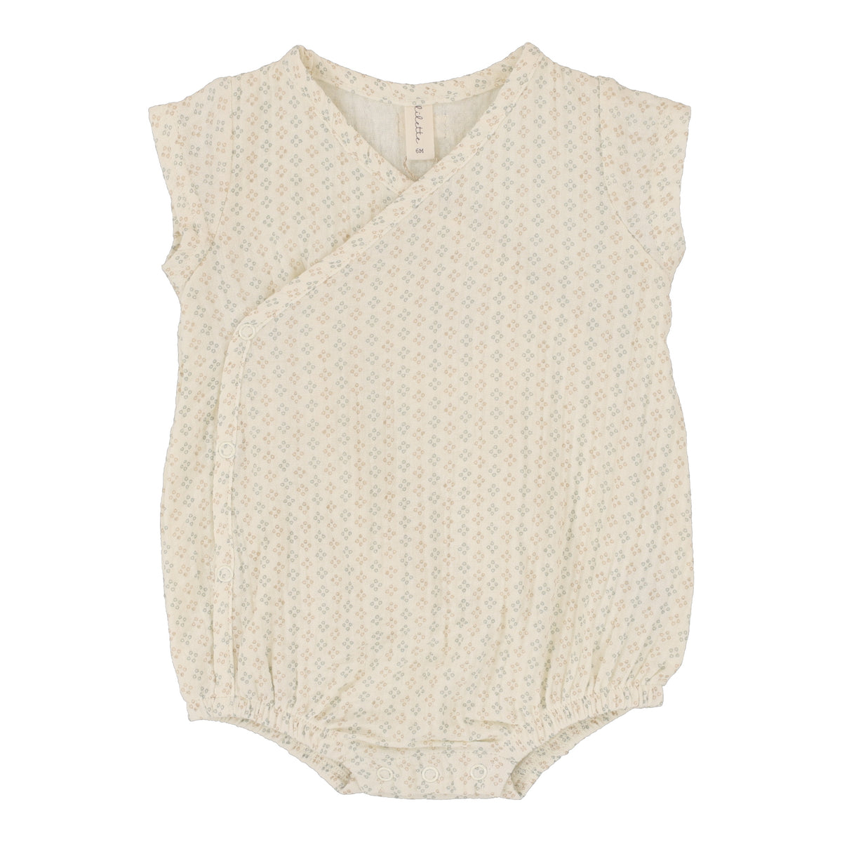 Lilette Wrap Romper & Bonnet