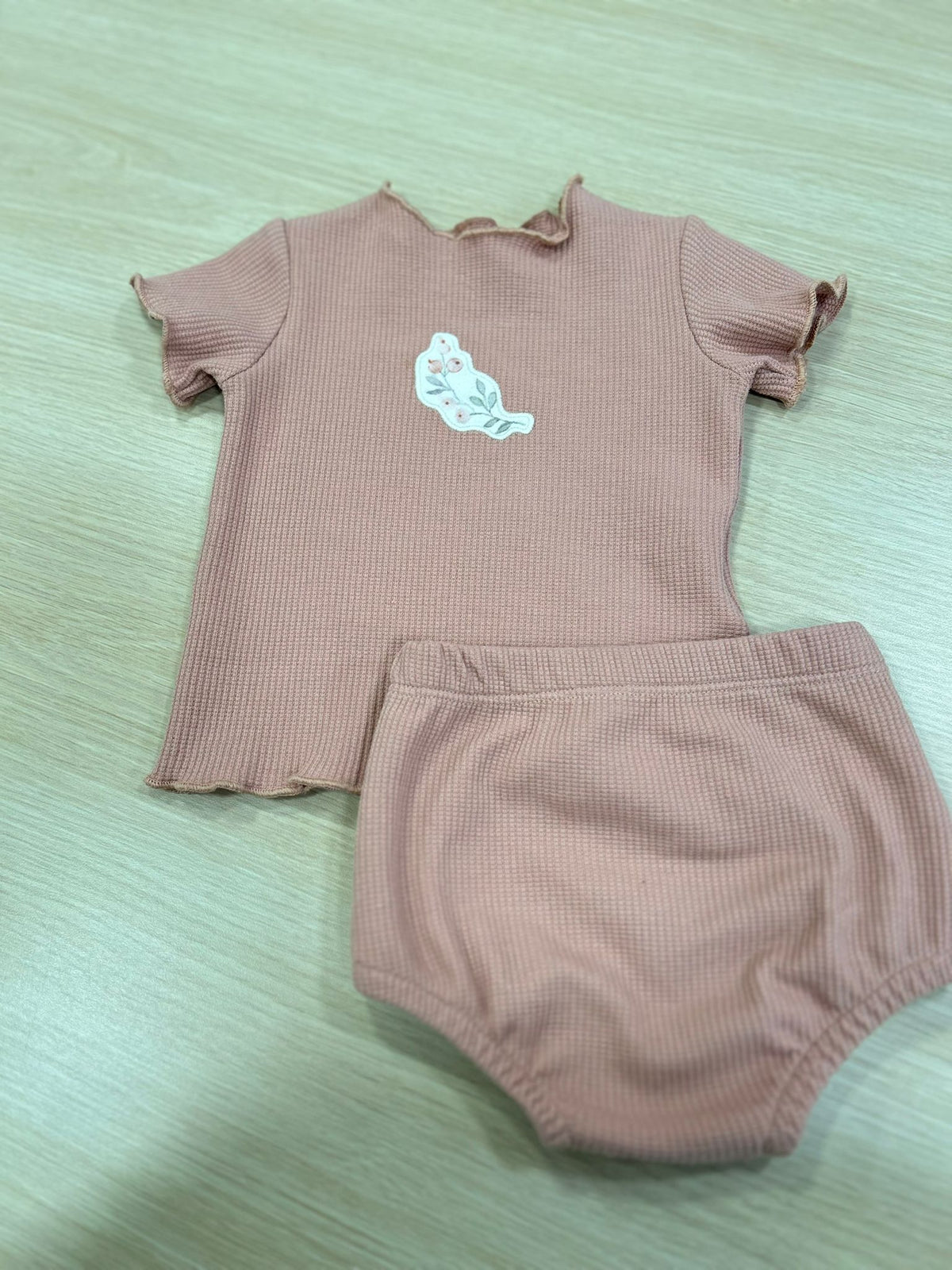 Mon Tresor Mellow Moments Top & Bloomers Set