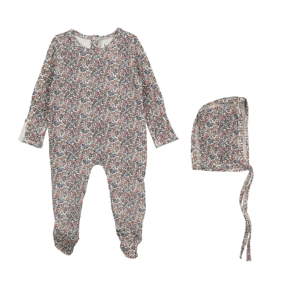 Ladida Gardania Footie & Bonnet