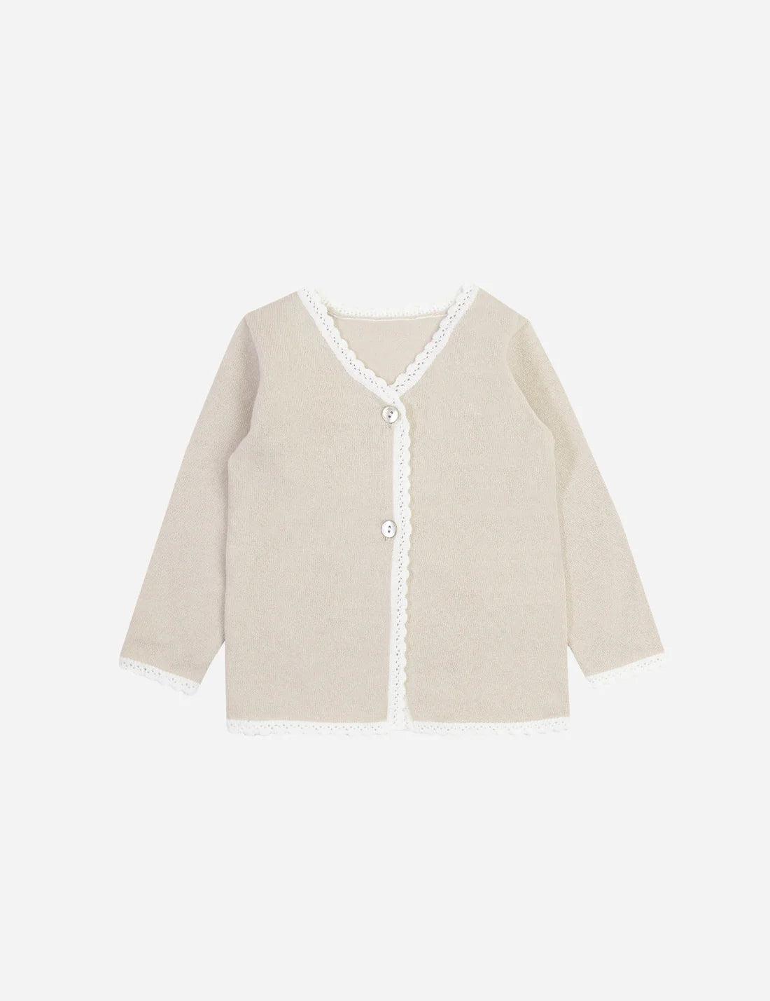 Kipp Scallop Edge Cardigan