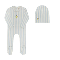 Elys & Co Fruit Footie & Beanie - Lemon