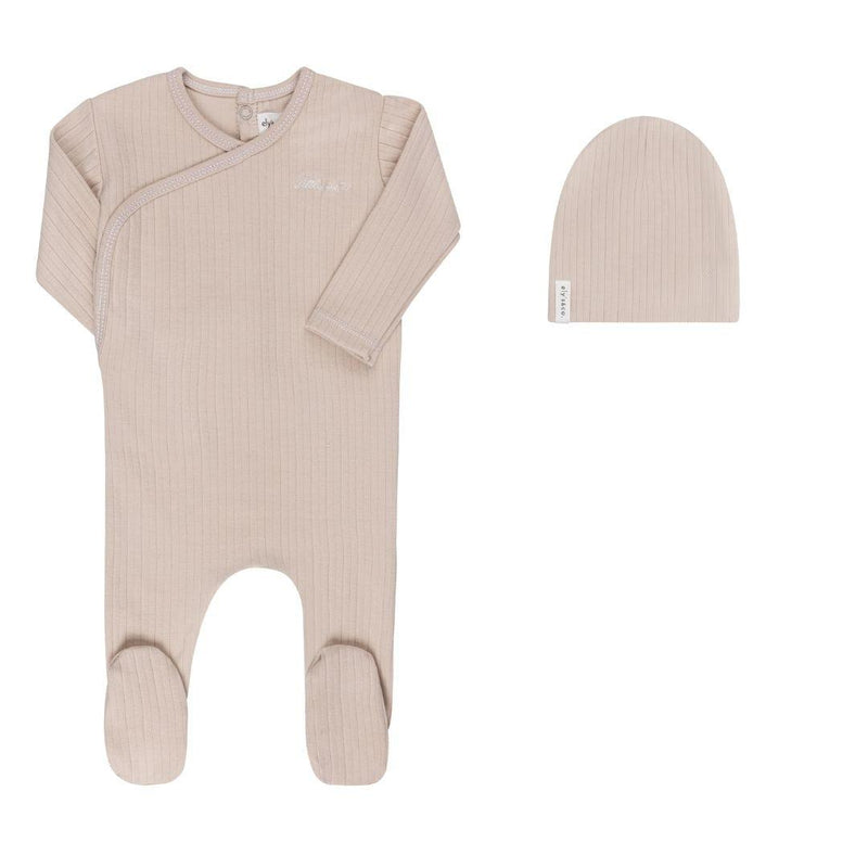 Elys & Co Organic Cotton Little One Footie & Beanie