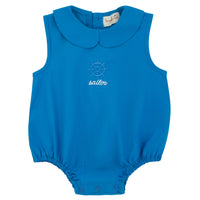 Bondoux Sailor Romper - Royal Blue