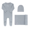 Elys & Co Squiggle Pointelle Layette Set