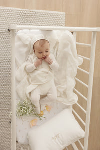 Lilette Edged Collar Layette Set