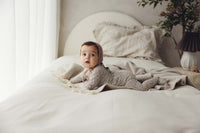 Lilette Sweet Liberty Footie, Hat & Cropped Baby Sweatshirt - Pink