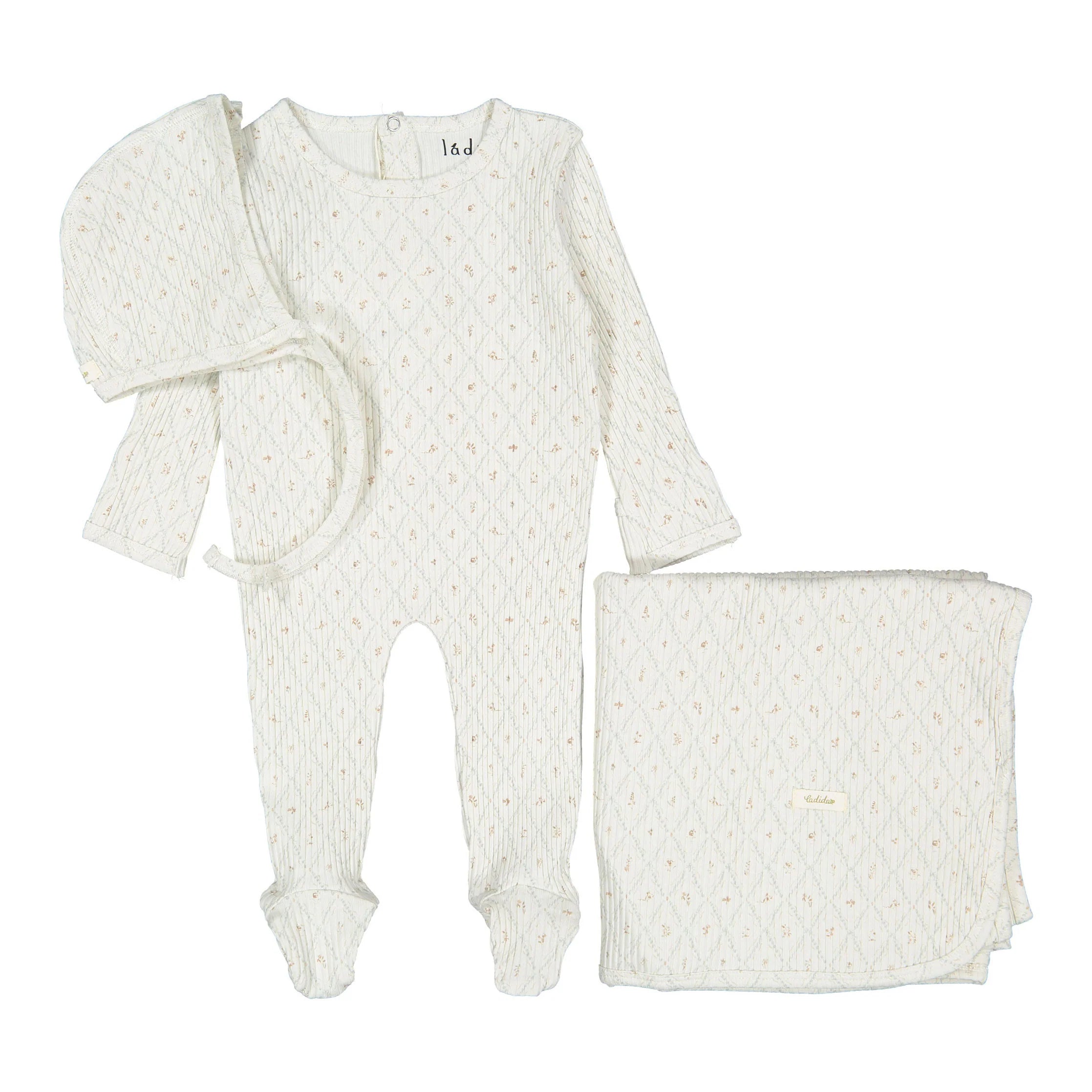 Ladida Taupe Fairytale Layette Set