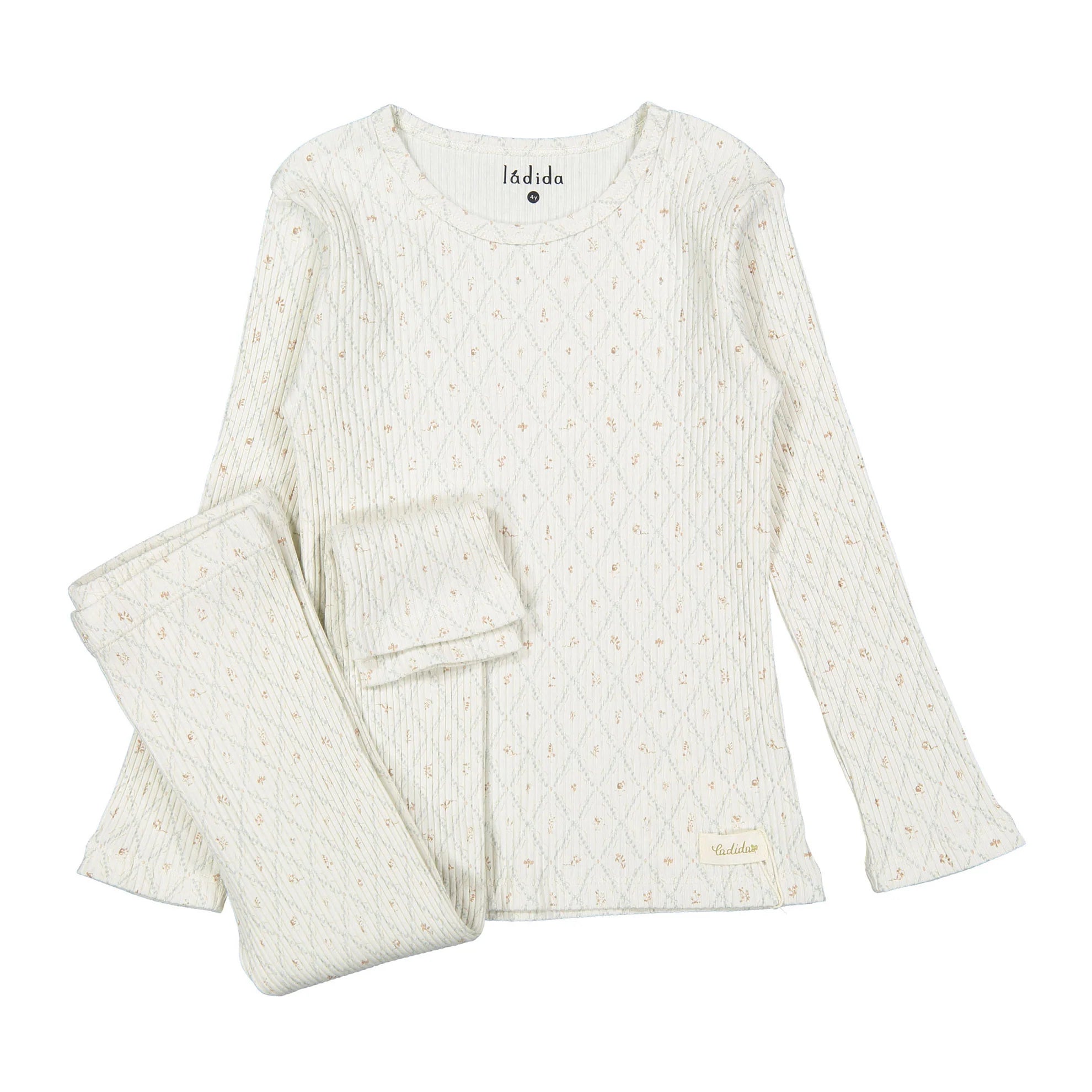 Ladida Taupe Fairytale Top & Pants Set