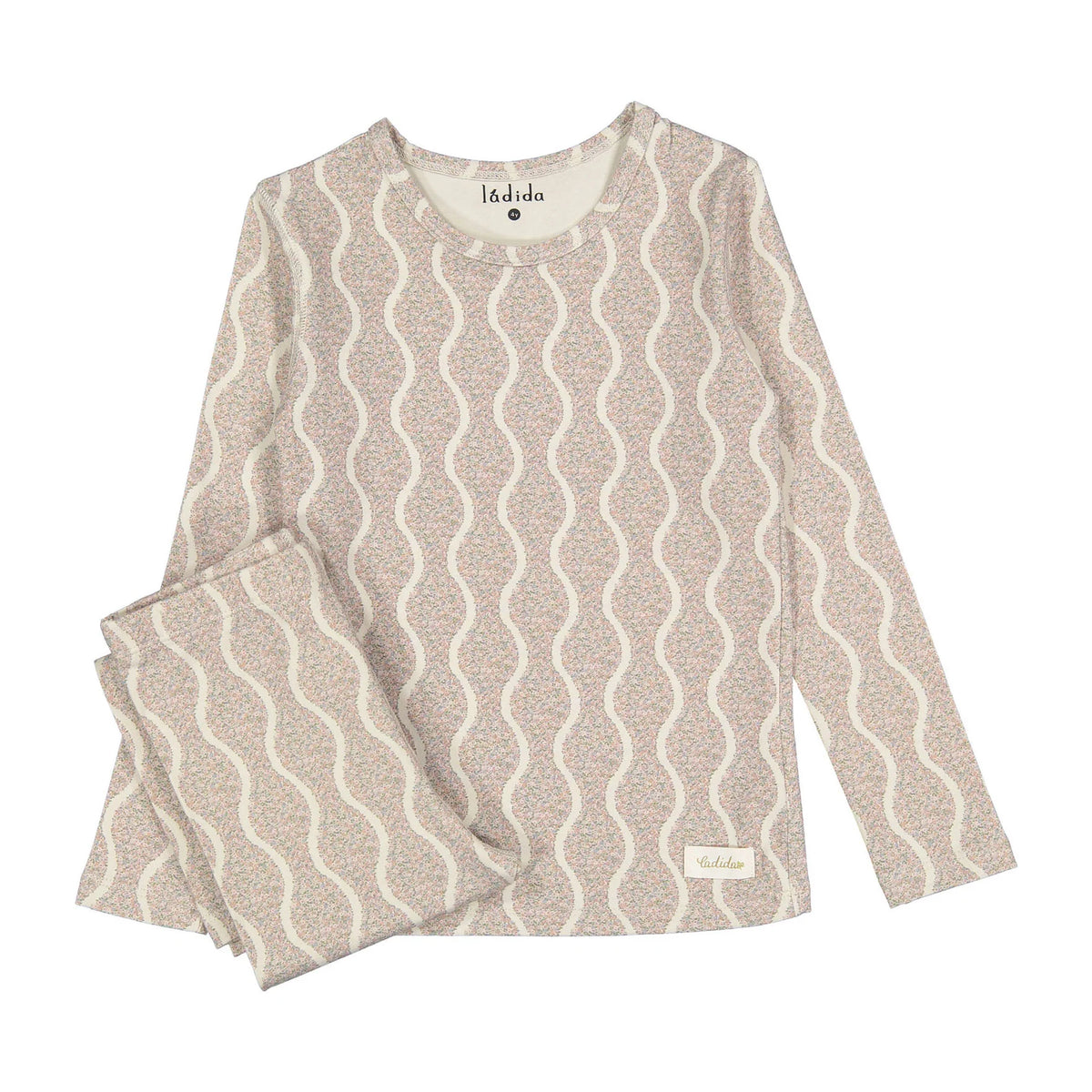 Ladida Pink Wave Top & Pants Set