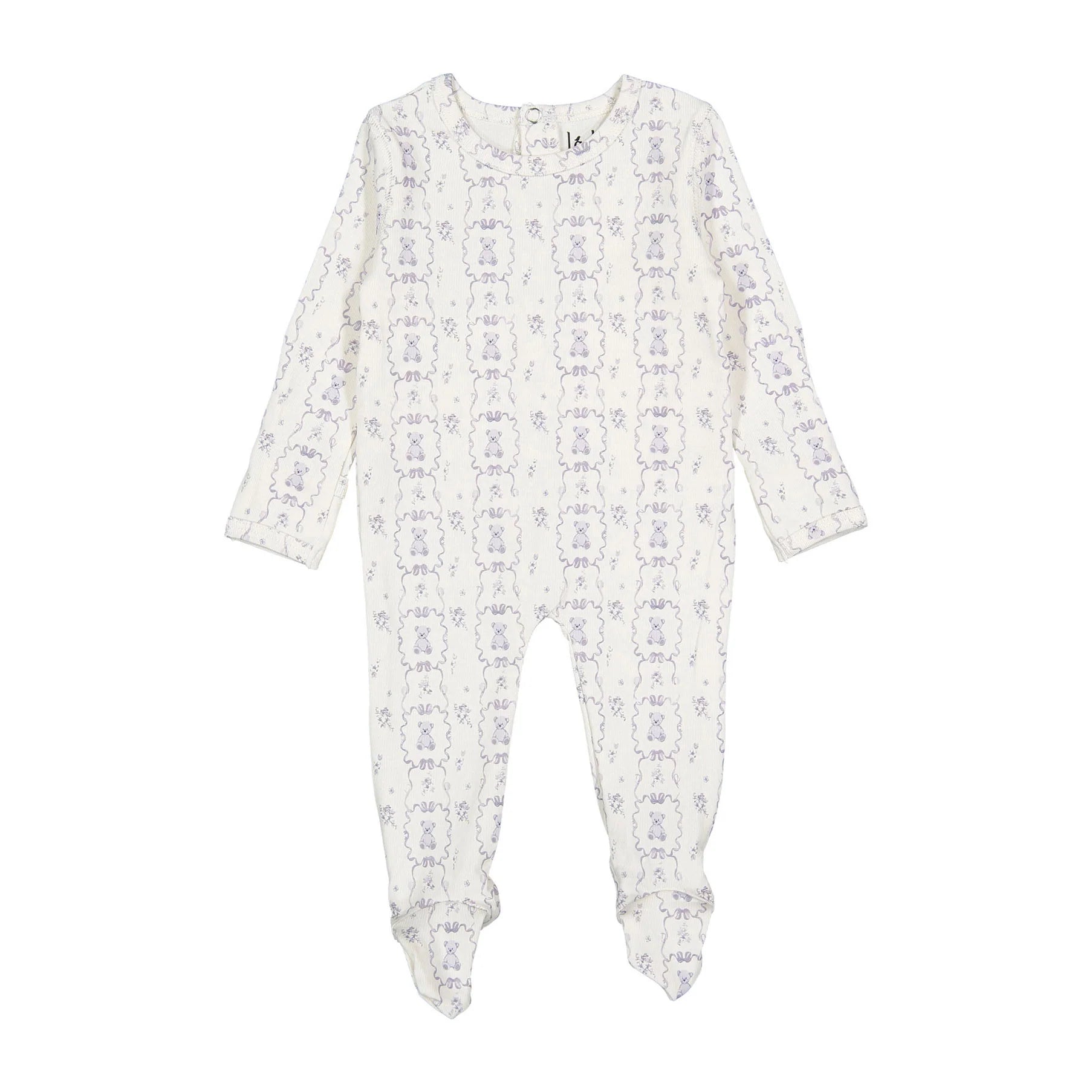 Ladida Blue Teddy Footie