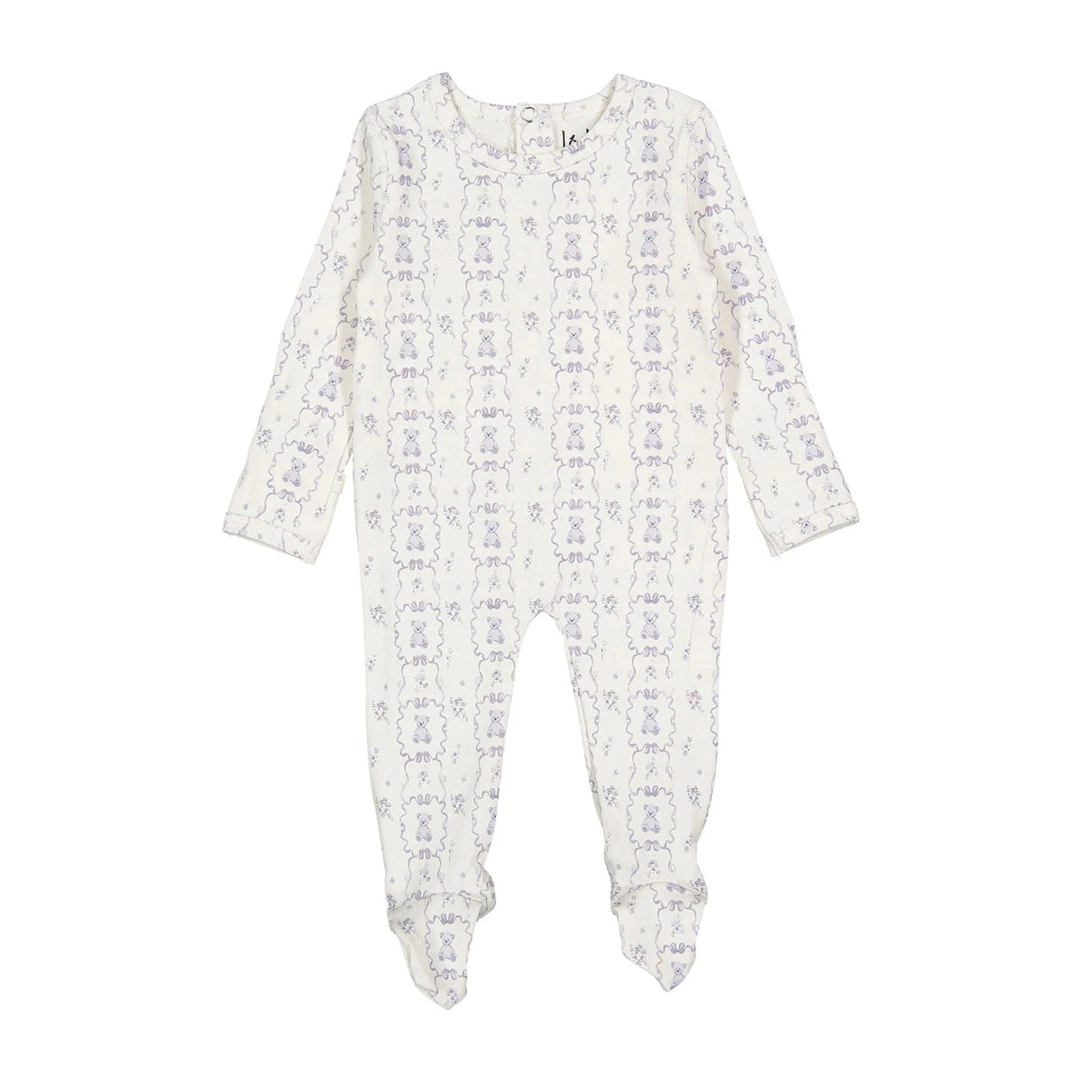 Ladida Blue Teddy Footie