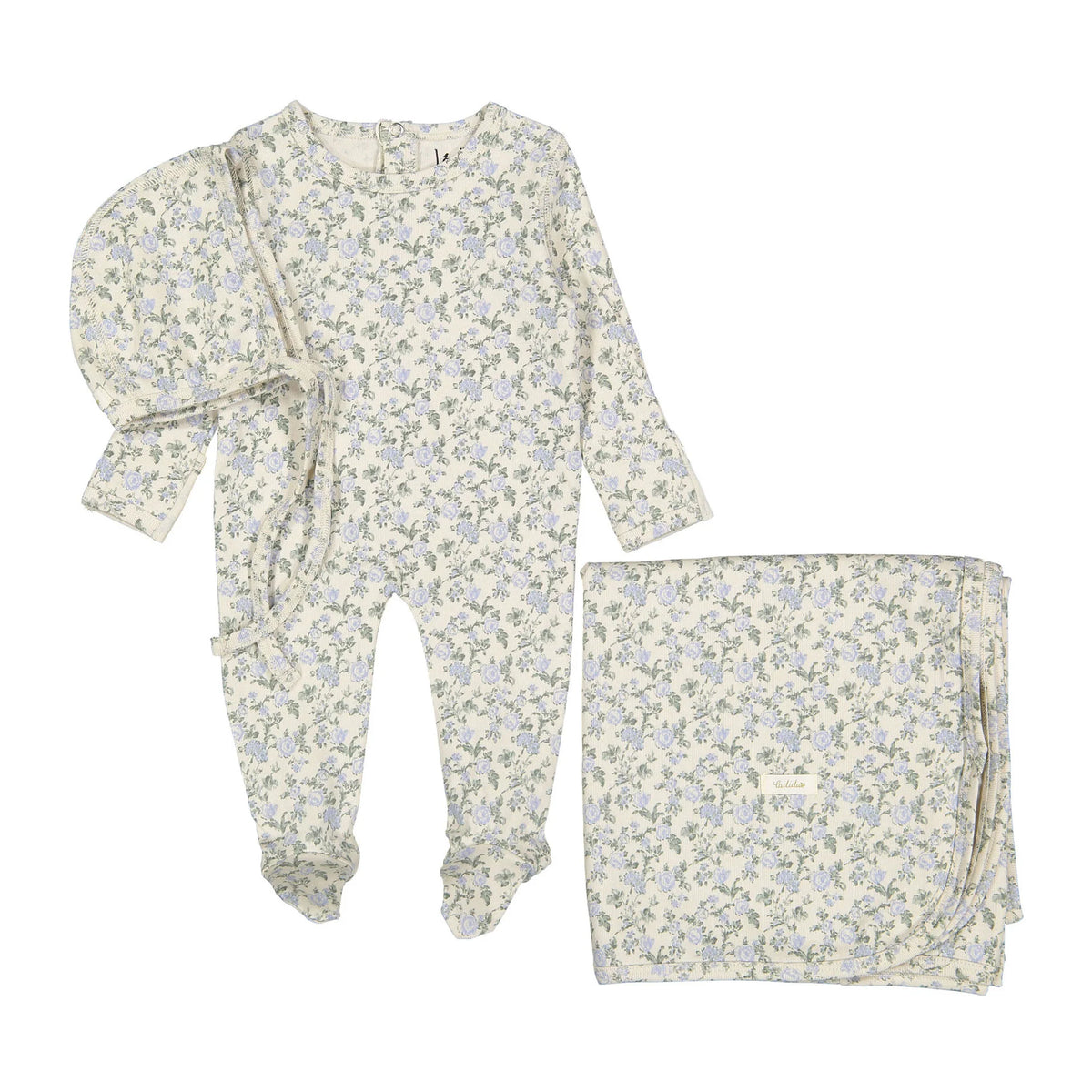 Ladida Blue Garden Layette Set
