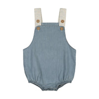 Mon Tresor Daisy Denim Romper - Boys