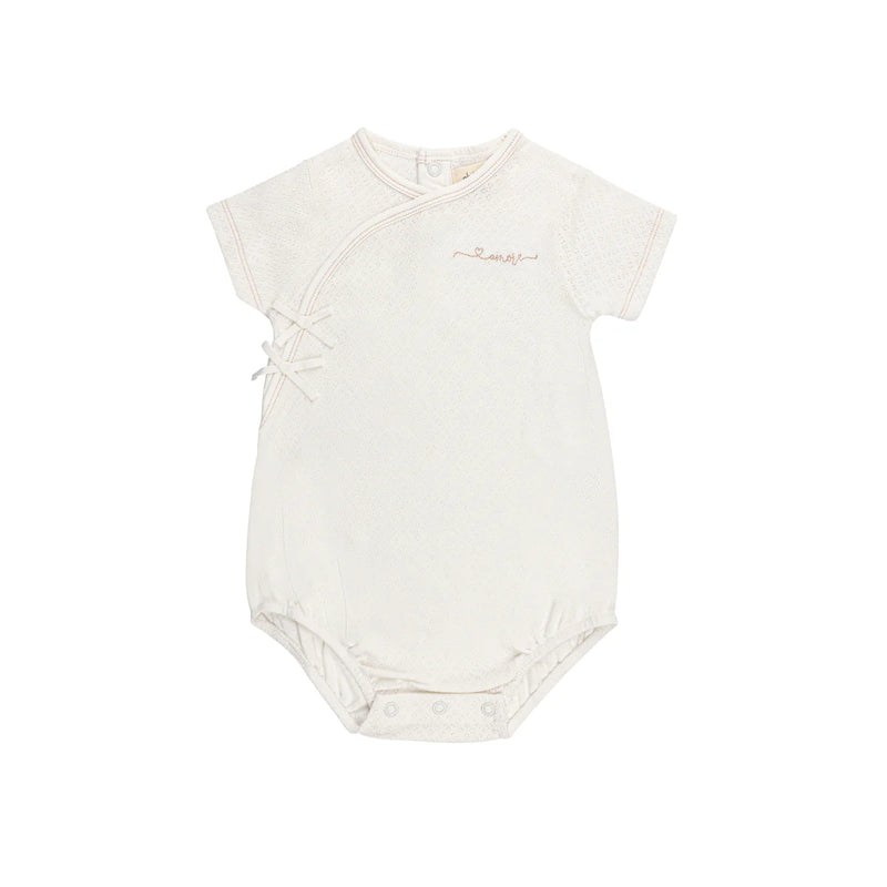 Ely's & Co Amore Pointelle Romper