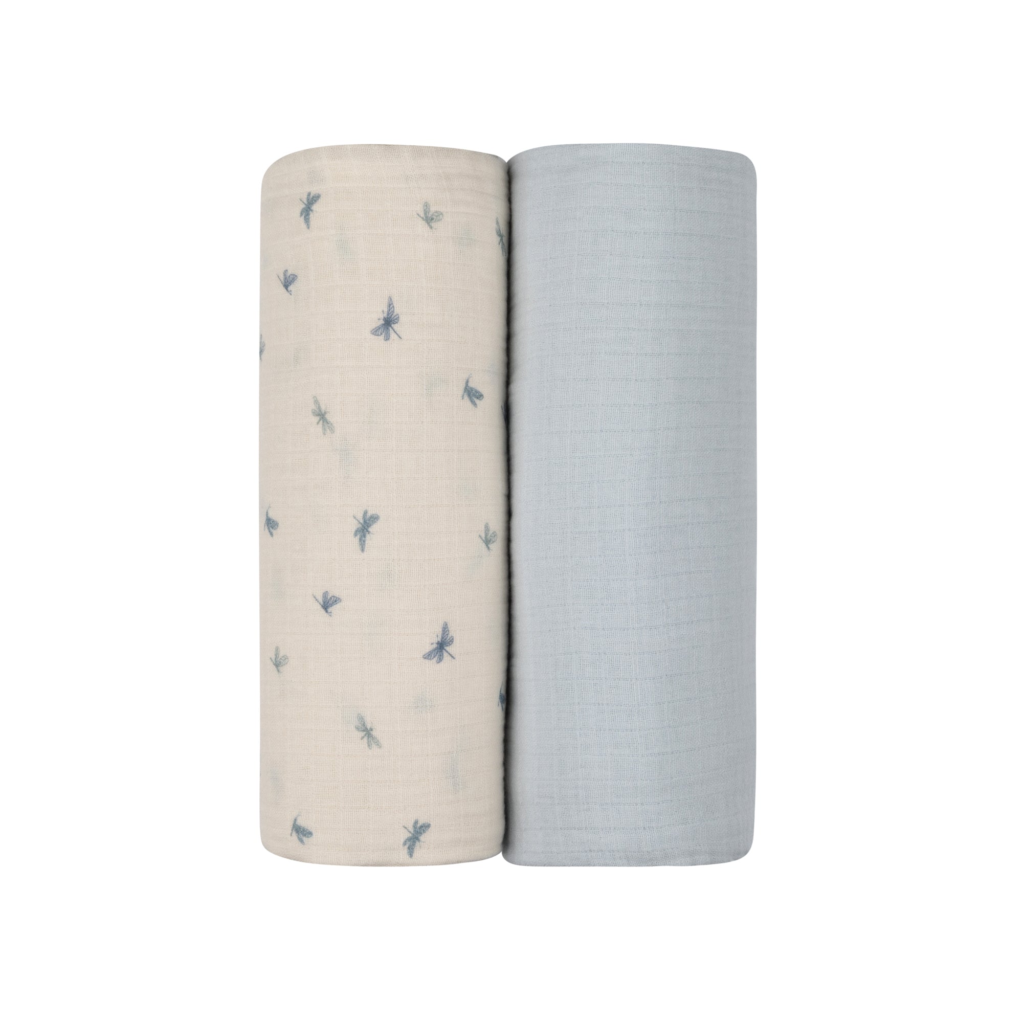 Aurora Butterfly/Dragonfly Swaddle - Blue