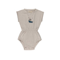Elys & Co Nautical Stripe Romper