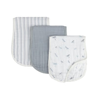 Elys & Co 3 Pack Muslin Burp Cloths - DragonFly