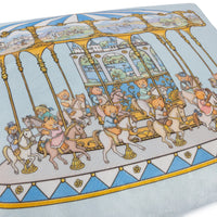 Lil Teddy's Merry Go Cushion - Blueberry Biscuit