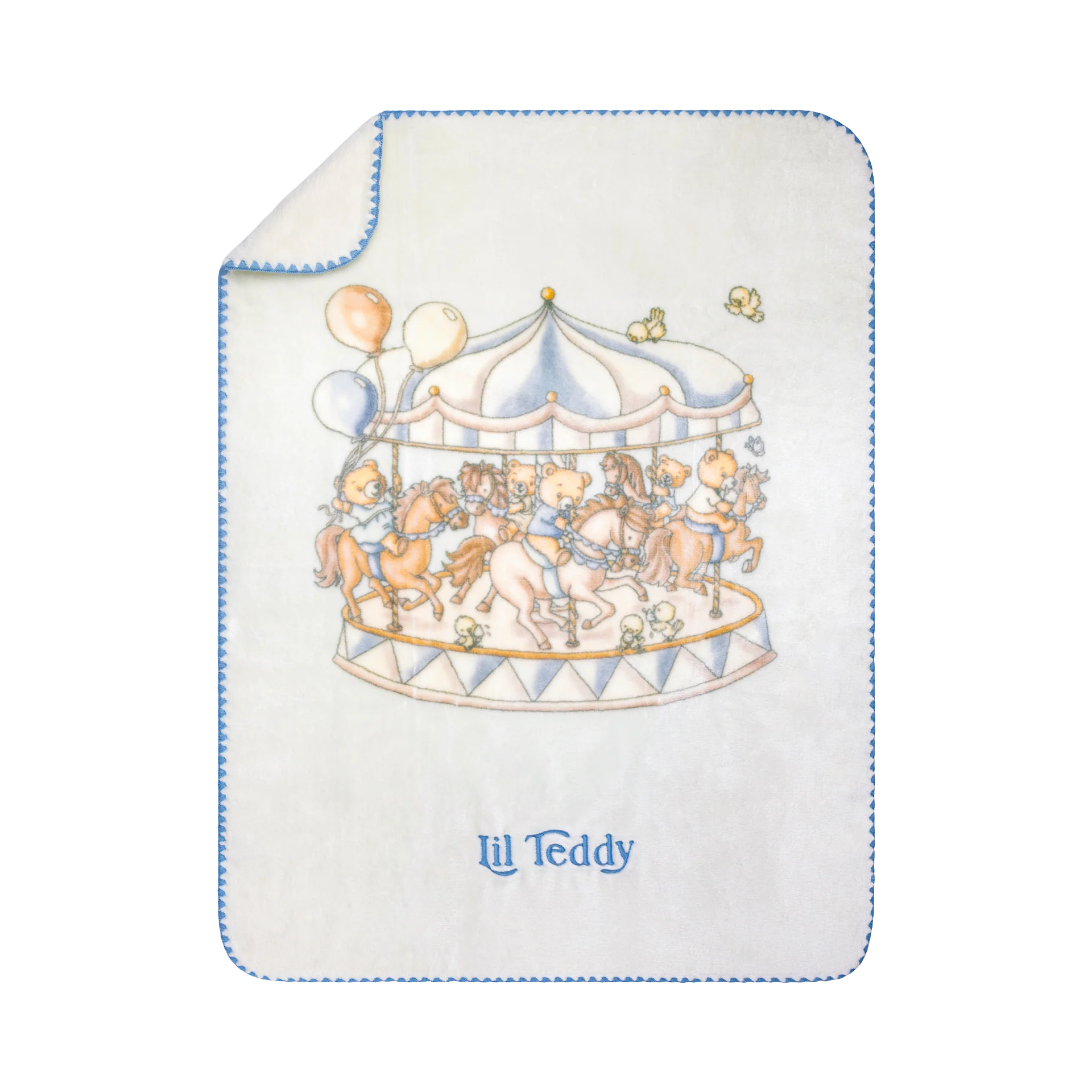 Lil Teddy’s Merry Go Snuggle - Blueberry Biscuit