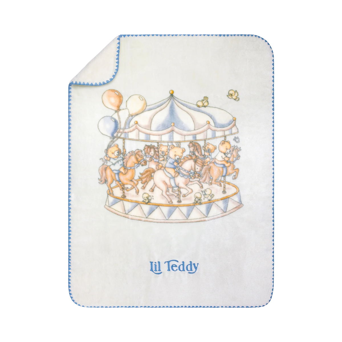 Lil Teddy’s Merry Go Snuggle - Blueberry Biscuit