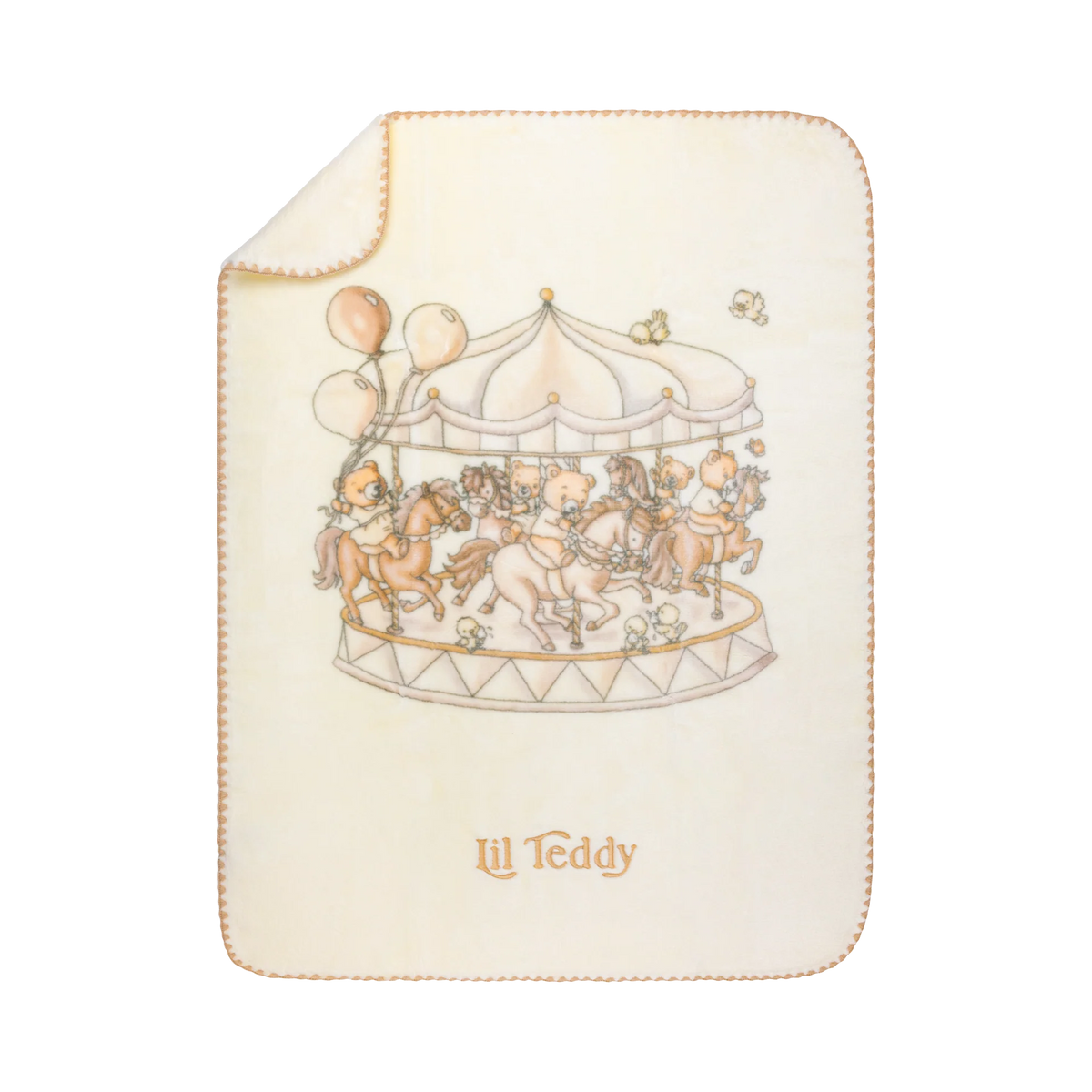 Lil Teddy’s Merry Go Snuggle - Vanilla Bean