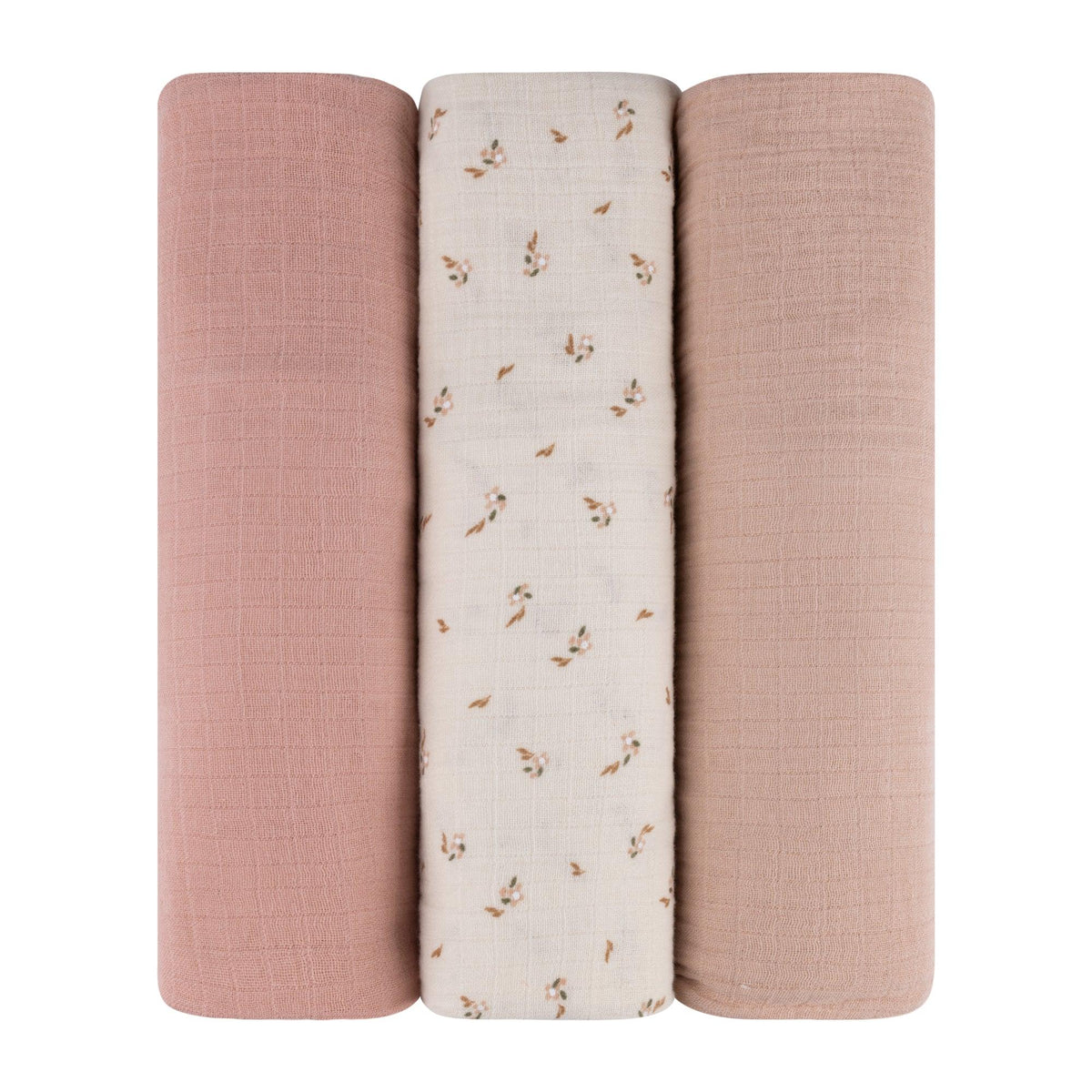 Elys & Co 3 pack muslin swaddles