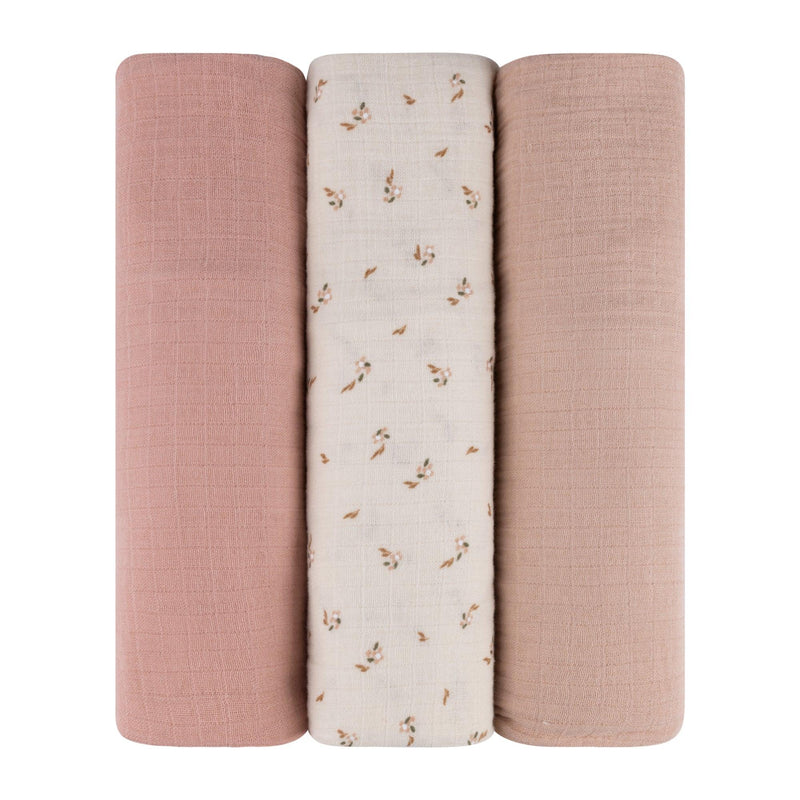 Elys & Co 3 pack muslin swaddles