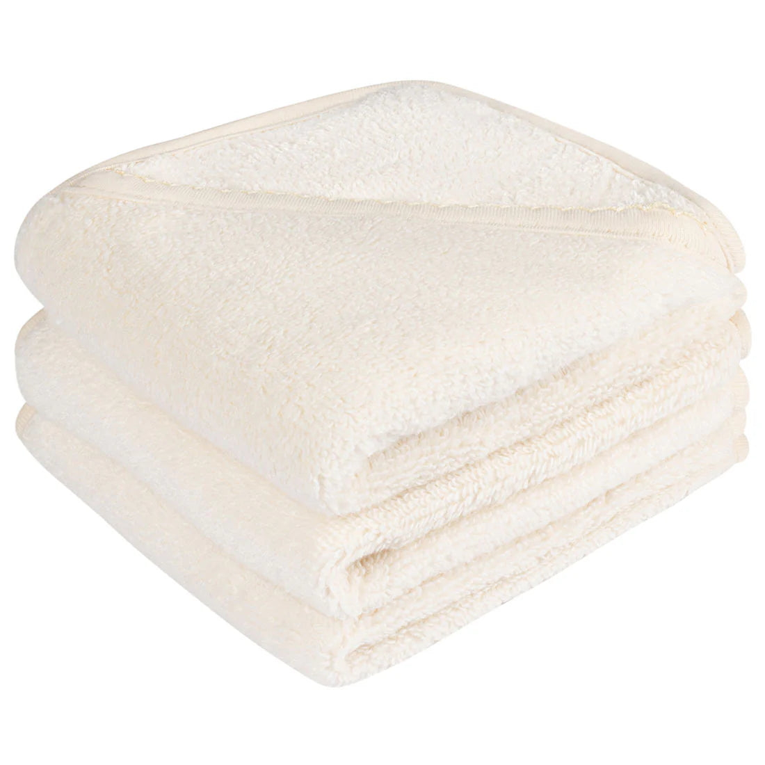 Elys & Co Solid Scalloped Washcloth Set