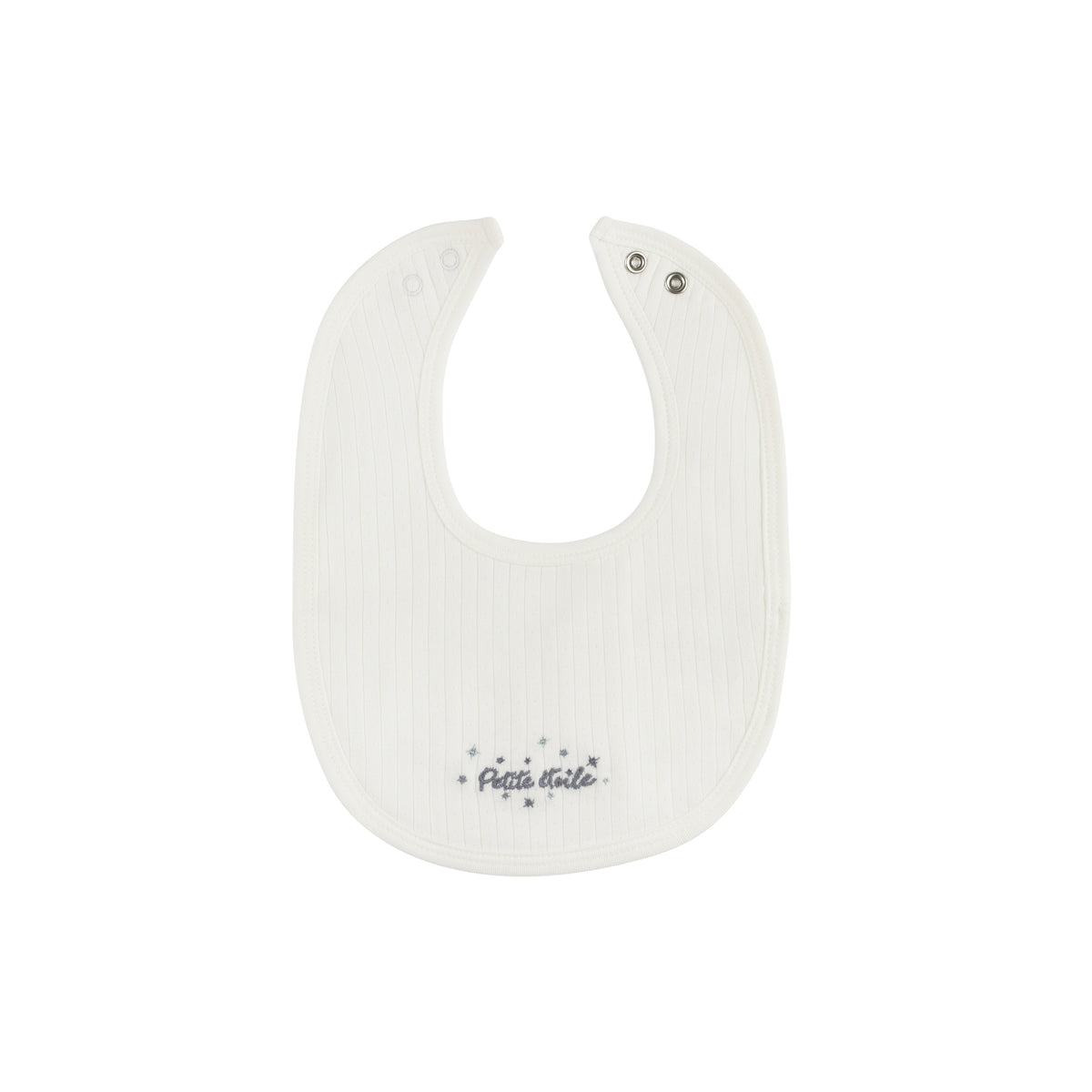 Elys & Co Floral Star Collar Bib - Ivory Blue