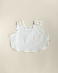 Ferne Voile Birdie Vest & Bonnet - Dove White
