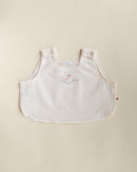 Ferne Voile Birdie Vest & Bonnet - Barely Pink