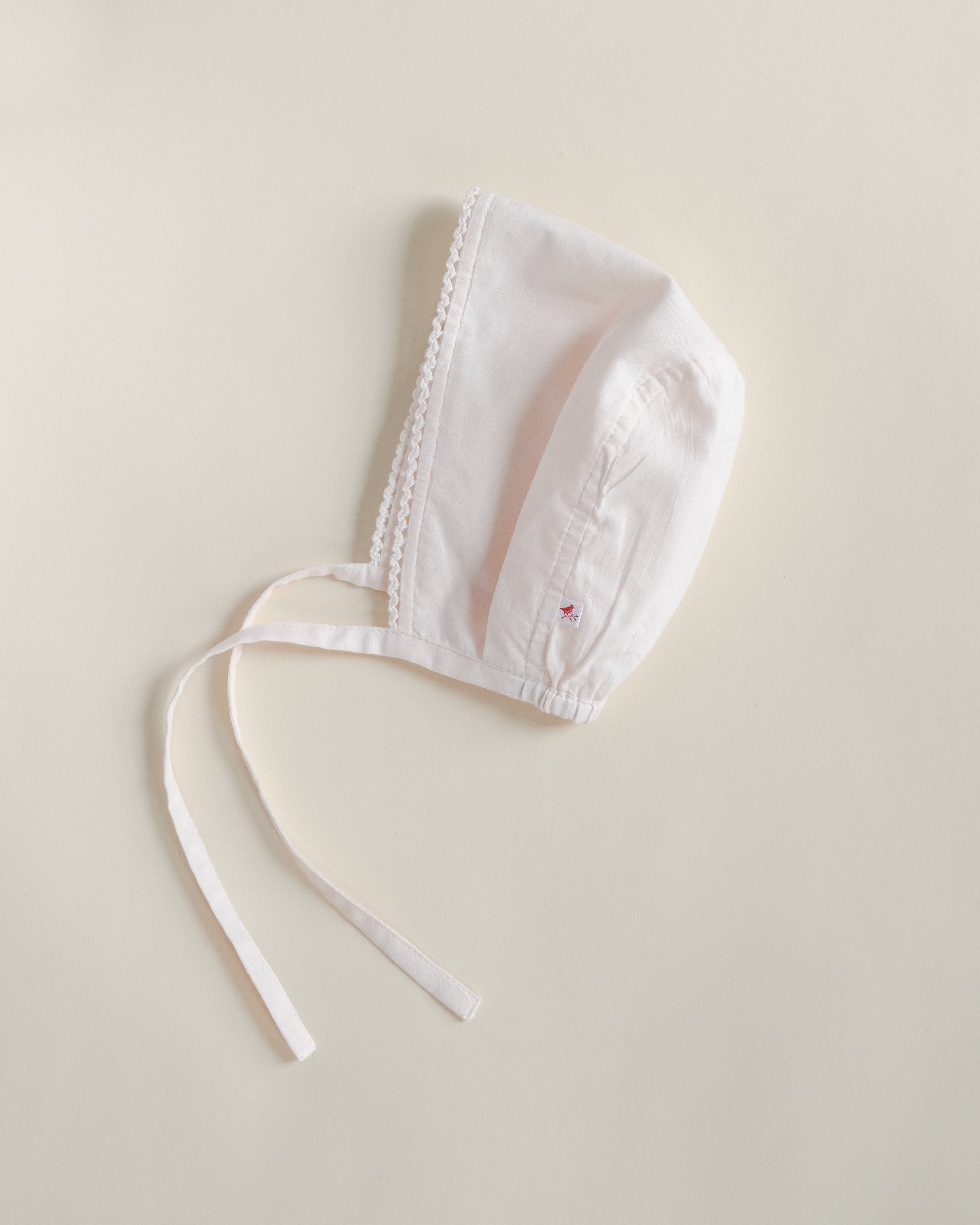 Ferne Voile Birdie Vest & Bonnet - Barely Pink