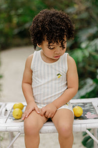 Elys & Co Fruit Tank & Shorts - Lemon
