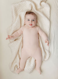 Elys & Co Embroidered Collar Layette Set Aw25 - Pink