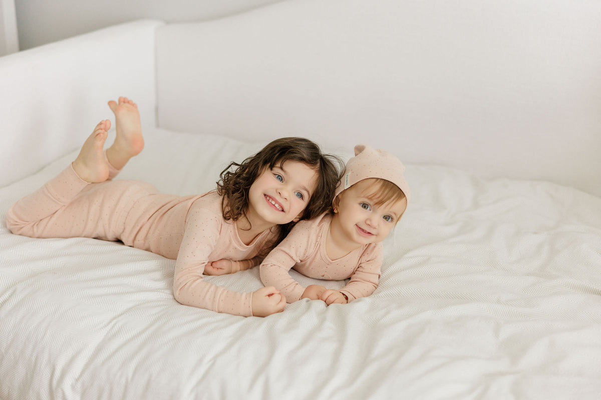 Elys & Co Bunny Footie  - Pink