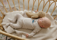 Elys & Co Nautical Stripe Footie