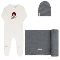 Elys & Co Autumn Kids Layette Set -Ivory Blue